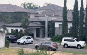 Casa. Su vivienda, en un conjunto de Samborondón, ahora está incautada. Allí se encontraron armas, lingotes de oro y seis millones de dólares.
