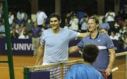El "duelo sudamericano del recuerdo" entre Nicolás Lapentti y David Nalbandian.