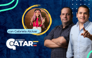 Pódcast Catando Qatar con Gabriela Alcívar.