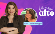Vibrando alto con Carla Rangel.