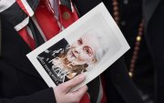 La Orden de Servicio en el servicio conmemorativo de Dame Vivienne Westwood en la Catedral de Southwark en Londres, Gran Bretaña, el 16 de febrero de 2023. Dame Vivienne murió el 29 de diciembre de 2022.