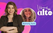 Rommy Achi en un episodio de Vibrando Alto.