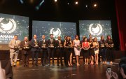 Durante la gala organizada por la Asociación de Exportadores de Banano del Ecuador (AEBE) se reconocieron las buenas prácticas de empresas exportadoras de banano y su cadena de valor.