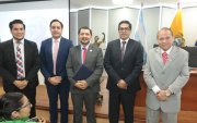 Eduardo Argudo, Leonel Fuentes, Raúl Álvarez, Pablo Beltrán y Byron Pérez.