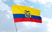 La bandera de la República del Ecuador es el símbolo que representa al país y se compone de los colores amarillo, azul y rojo.