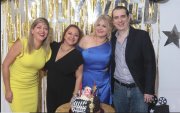Jazmín Bustos, Karina Buenaño, Liuba y Rafael Jaume.