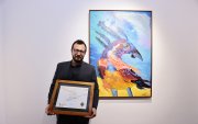 Renato Vargas (foto) obtuvo el primer lugar con su obra Despertar. El segundo fue para Lucho (nombre artístico), con Integridad, y en el tercer lugar, con un empate técnico, se nombró a Micaela Vargas, con  Srom Eden, y Pablo Dávalos, con Payaso.