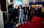 Esther Villagómez, Carolina Mackliff, Diego Spotorno y Nathaly Toledo.