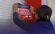 Control.- Clausuran una farmacia en Cuenca.