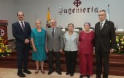 Federico von Buchwald, Beatriz Beltrán, Walter Mera, Aracelly Beltrán, Mercedes Beltrán de Sierra y Manuel Sierra.