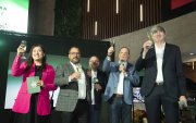 Cristel Delgado, Costantino Tanganelli, Heriberto Rivera, Ricardo Arias-Nath y Martín Grimaldo.