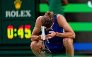 Zverev, actual # 3 del mundo, no pudo ante un Goffin por demás superior.