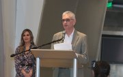 Durante su intervención, Florencio Compte explicó cómo nació el proyecto y evolucionó hasta convertirse en un aporte para reevaluar a la ciudad.