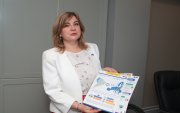 Autoridad. La Embajadora de la Unión Europea en Ecuador, Jekaterina Doródnova.