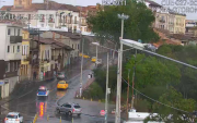 Así lucen algunas calles de Cuenca tras el temporal.