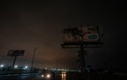Fotografía de un sector sin luz en Guayaquil (Ecuador).