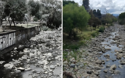 Así lucen los ríos en Cuenca.