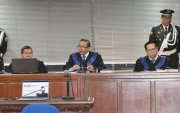 Autoridad. Los conjueces temporales Olavo Hernández, Hernán Barros y Edison Cantos llegaron a la CNJ el 27 de noviembre, designados por la Judicatura.