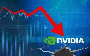 Nvidia, líder en chips para IA, sufrió una caída histórica en la bolsa.