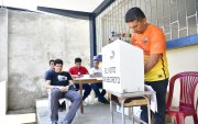 Los manabitas sufragaron sin mayores inconvenientes. En esta provincia se eligen 10 legisladores.