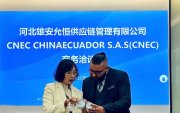 Comercio. Momento en que llegaron las primeros atunes de prueba.