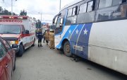 El bus pertenece a la cooperativa Pascuales de Guayaquil