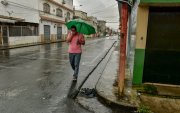 Durante las lluvias se perciben malos olores en la ciudad.
