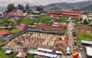 El hospital de la parroquia Baños será entregado en 2026.