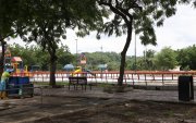 El parque acuático Viernes Santo ha dejado de recibir a visitantes. En esta época de vacaciones, los niños y jóvenes de La Fragata y otras zonas del sur de Guayaquil han perdido un espacio de recreación.
