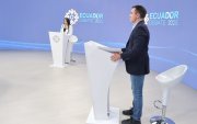 Luisa González lanzó acusaciones de narcotraficante a Daniel Noboa durante el debate presidencial 2025.