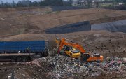 Relleno . El Inga recibe a diario 2.200 toneladas de basura que se generan en el Distrito.