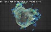 Los científicos han descubierto una nube potencialmente formadora de estrellas y la han llamado "Eos". Se trata de una de las estructuras individuales más grandes del cielo y una de las más cercanas al Sol y a la Tierra jamás detectadas. Fotografía facilitada por  (HdA/MPIA) y Thavisha Dharmawardena (NYU). EFE