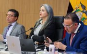 María Fernanda Racines fue electa por unanimidad como vicealcaldesa. Era considerada la mano derecha de Pabel Muñoz y su bancada busca ratificarla en el cargo.