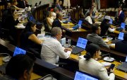 La Revolución Ciudadana votó en contra o no se registró en la primera sesión de la Asamblea.