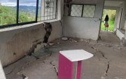 En la comunidad de Cochas la situación se agrava por el macrodeslizamiento ocurrido en abril.