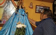 La imagen de la Virgen de El Cisne llega a Cuenca y se cumplirá una serie de actividades hasta el fin de semana.
