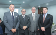 Ottón Lara, Humberto Plaza, Gustavo García y Luis Cabezas-Klaere.