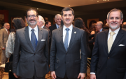 Luis Eduardo García, Miguel Ángel González y Juan Xavier Sánchez.