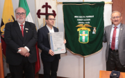 Francesco Aycart, Padre Rómulo San Martin  y Walter Mera.