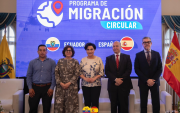 Un nuevo grupo de trabajadores agrícolas ecuatorianos se alista para partir hacia Almería como parte del programa de migración circular entre Ecuador y España