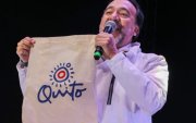 La marca de la ciudad de Quito.