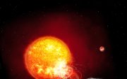 Hallan un planeta tan cercano a su estrella que influye en ella y causa su autodestrucción
