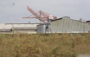 Monte. El área verde son los terrenos de la familia del presidente Daniel Noboa. A esta zona llegaría el Quinto Puente.