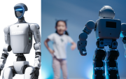 El robot G1 de Unitree, equipado con inteligencia artificial es capaz de juegar con niños
