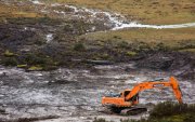 En la reserva del Antisana cayeron más de 180.000 metros cúbicos de tierra, lo que afectó una tubería de conducción.
