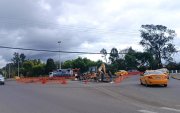 Infraestructura. Se ejecutan obras para el cambio de rutas de ingreso a la ciudad de Cuenca.