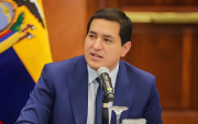 El dirigente y excandidato presidencial del correísmo, Andrés Arauz, es procesado en el caso Ligados.
