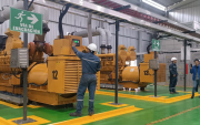 Instalaciones de la nueva central termoeléctrica El Descanso, en Cañar.
