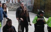 La asambleísta Camila León evitó a la prensa cuando fue cuestionada sobre el proyecto minero Loma Larga.