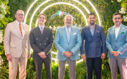 Henry Rumbea, Nino Cassanello, Guido Jalil, Mario Orellana y José Antonio Ponce.